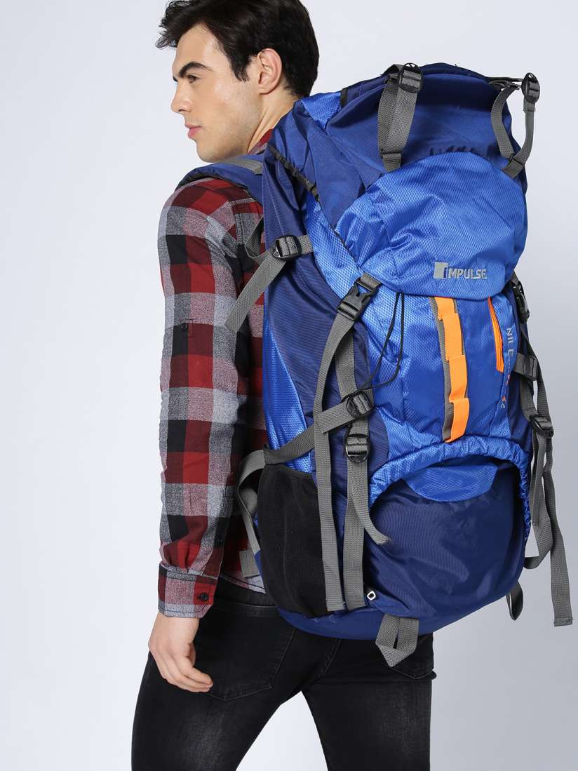 Buy Impulse Unisex Blue Nile 85 Litres Rucksack Rucksacks for Unisex 7984193 Myntra