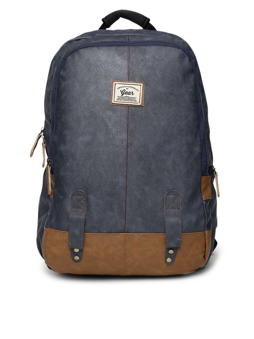 Buy Gear Unisex Navy Blue Solid Backpack Backpacks for Unisex 7997283 Myntra