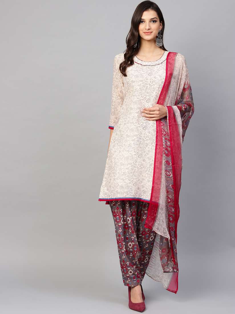 Myntra sale womens dress material clearance