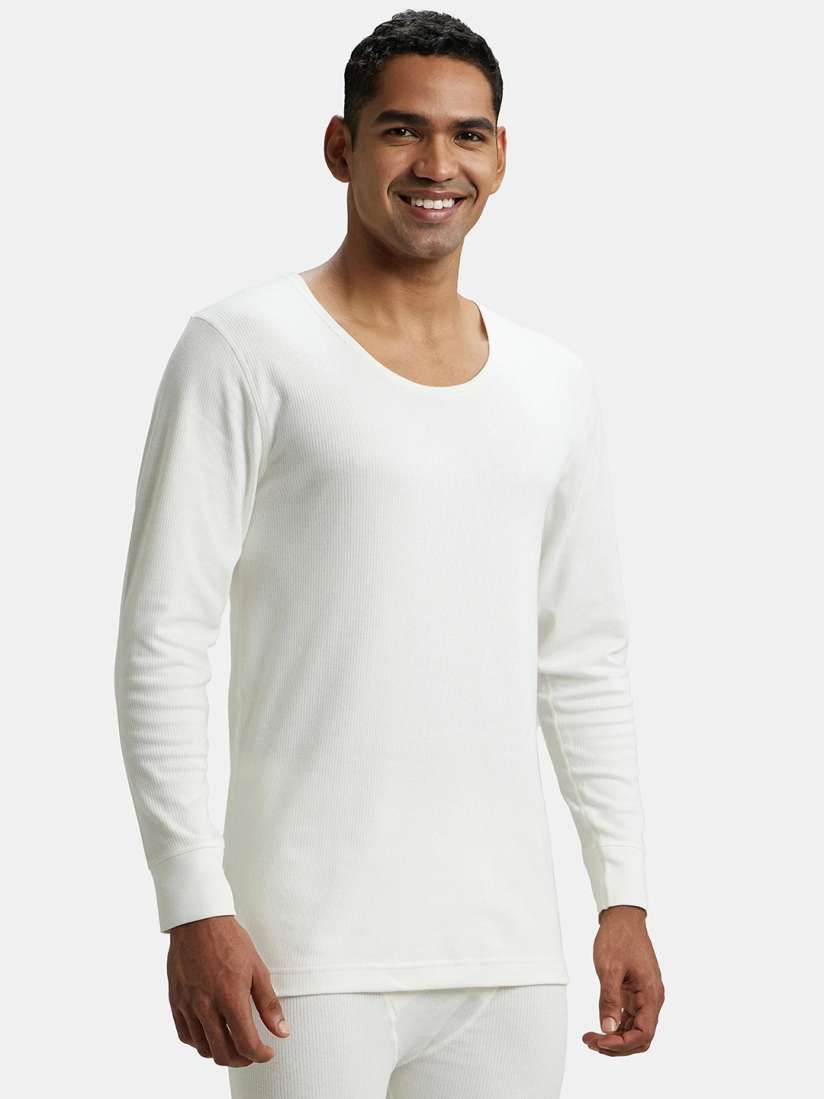 Buy Jockey THERMALS Men Cream Thermal T shirt 2401 Thermal Tops for Men 80014 Myntra