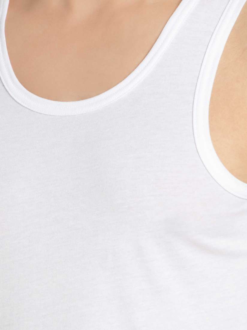 Buy Jockey Combed Cotton Round Neck Sleeveless Vest 8820 Innerwear Vests for Men 80060 Myntra