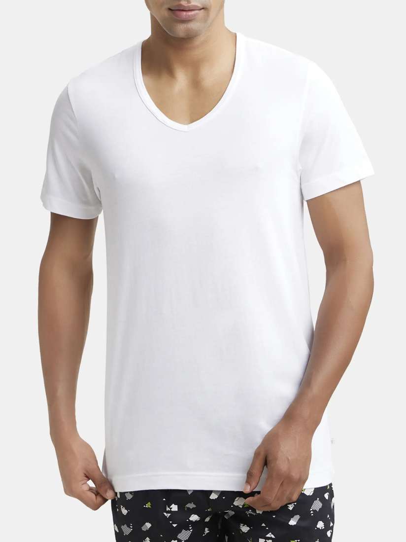 Buy Jockey ELANCE Men White Innerwear Vest 8824 Innerwear Vests for Men 80095 Myntra