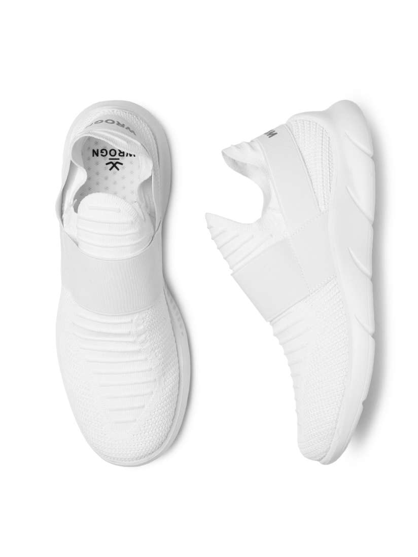 Wrogn white shoes cheap