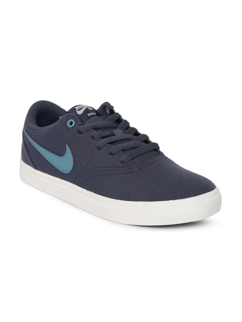 Buy Nike Unisex Navy Blue Solid SB CHECK SOLAR CNVS Skateboarding Shoes Sports Shoes for Unisex 8010657 Myntra