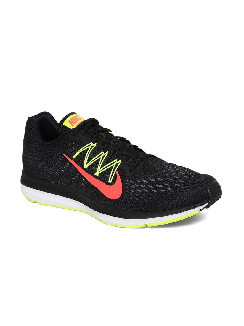 Buy Nike Men Black NIKE ZOOM WINFLO 5 Running Shoes Sports Shoes for Men 8010717 Myntra