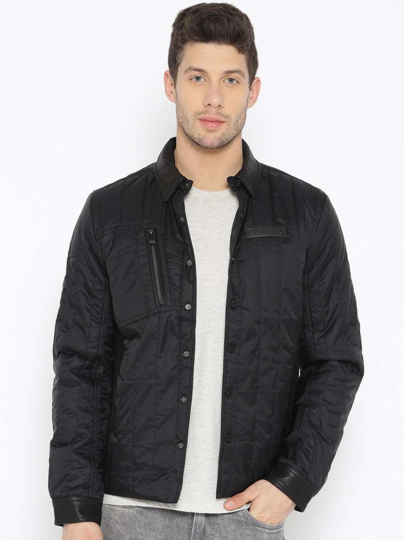 Buy Harley Davidson Men Black Solid Padded Jacket Jackets for Men 8015543 Myntra