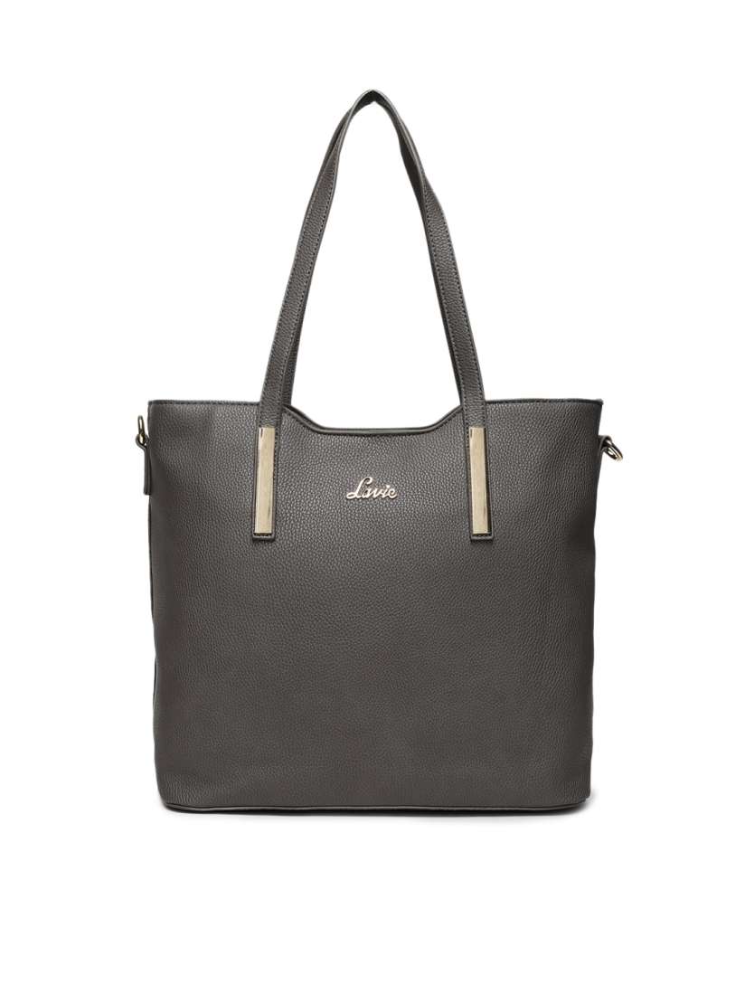 Lavie grey solid shoulder bag sales