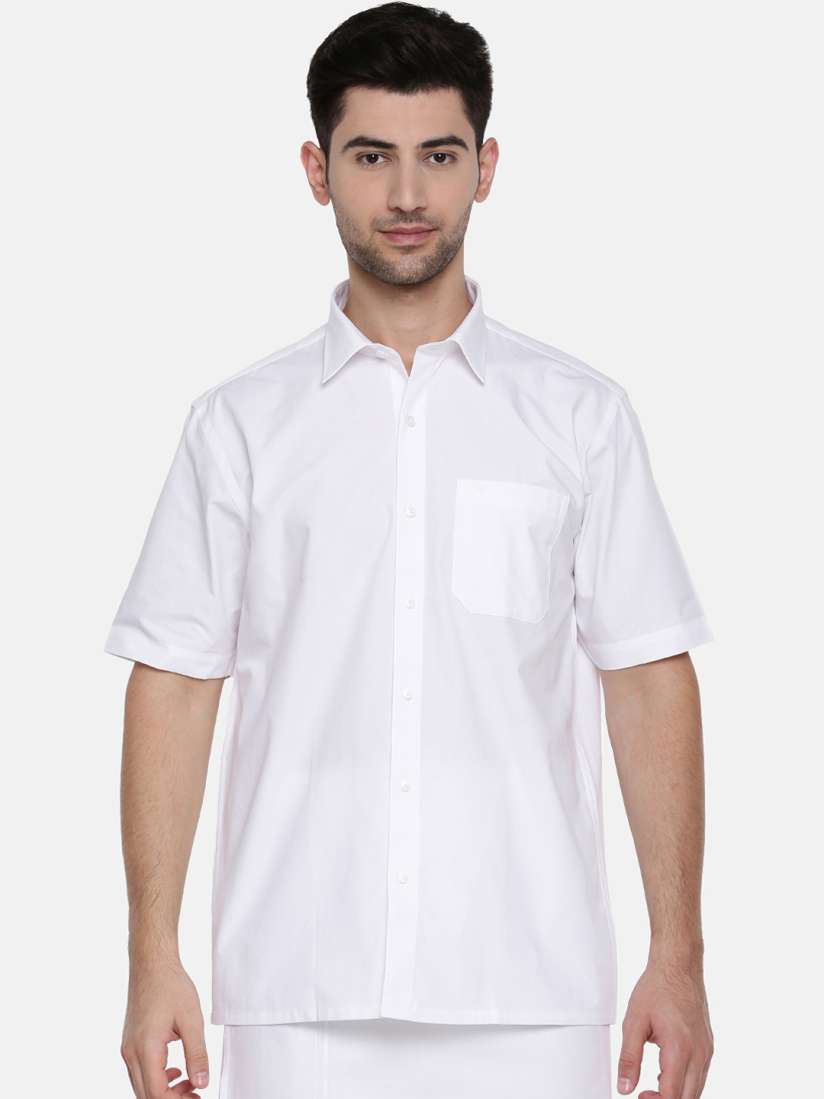 Half sleeve shirts myntra deals
