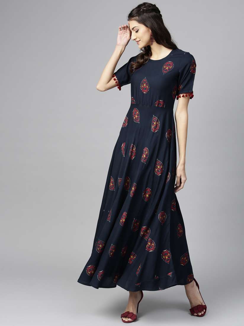 Myntra libas maxi dress clearance