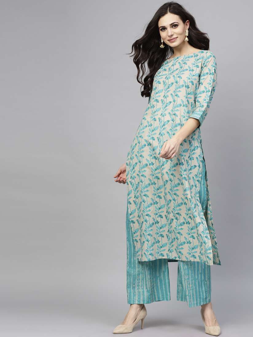 Aks blue kurta shop