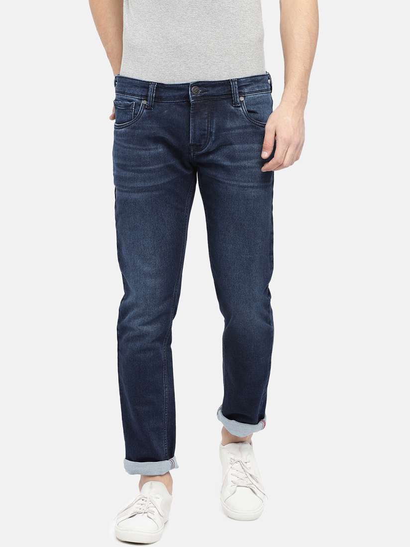 Buy Integriti Men Blue Slim Fit Mid Rise Clean Look Jeans Jeans for Men 8093129 Myntra