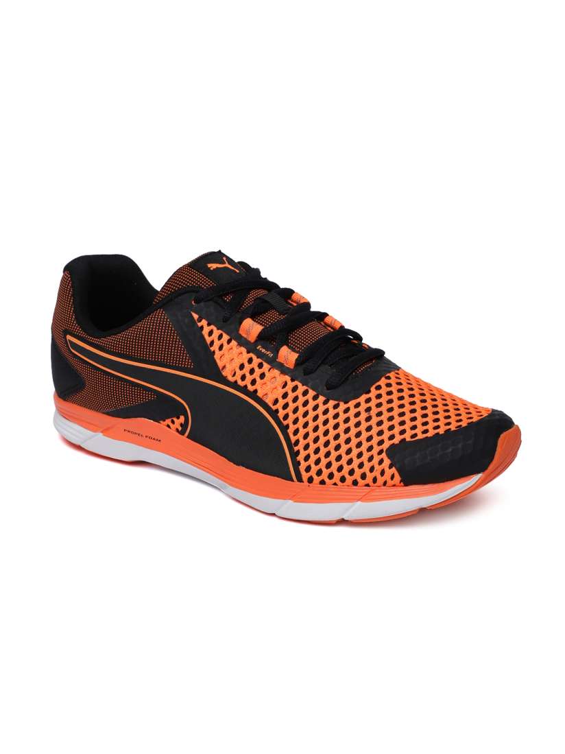 Buy Puma Men Black Orange Propel 2 Running Shoes Sports Shoes for Men 8097463 Myntra