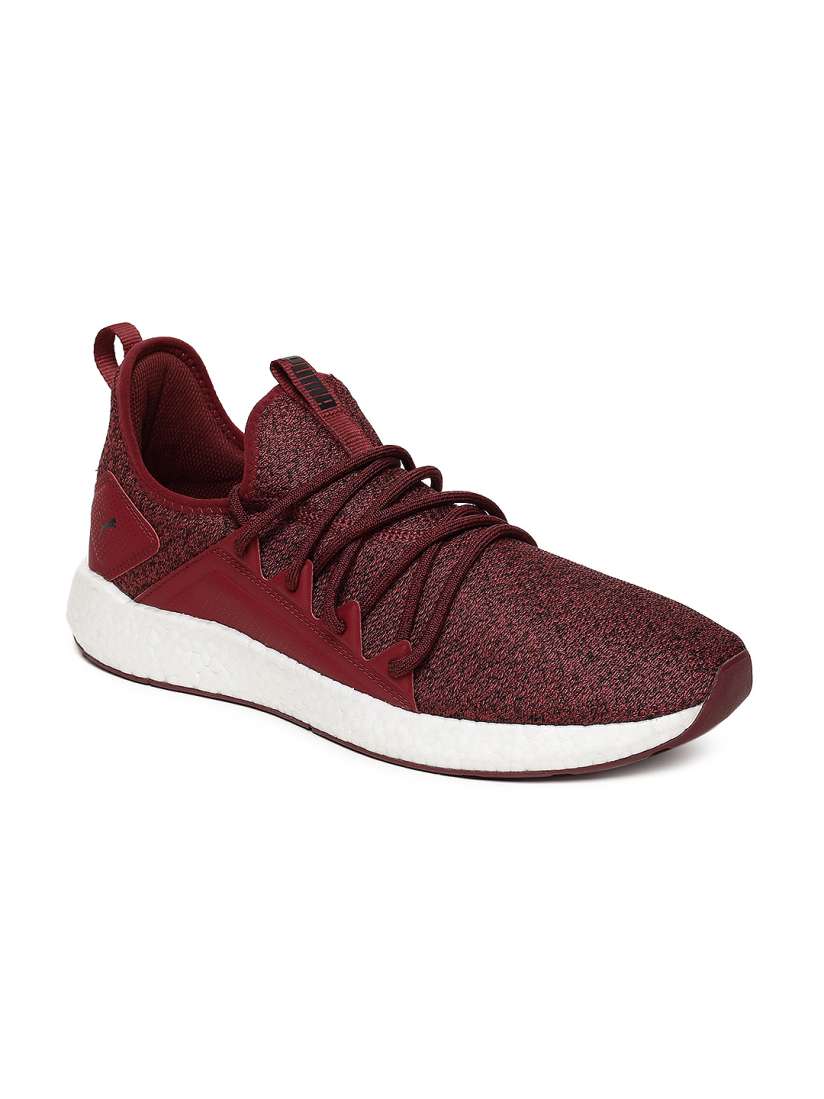 Buy Puma Men Maroon NRGY Neko Knit Running Shoes Sports Shoes for Men 8097603 Myntra
