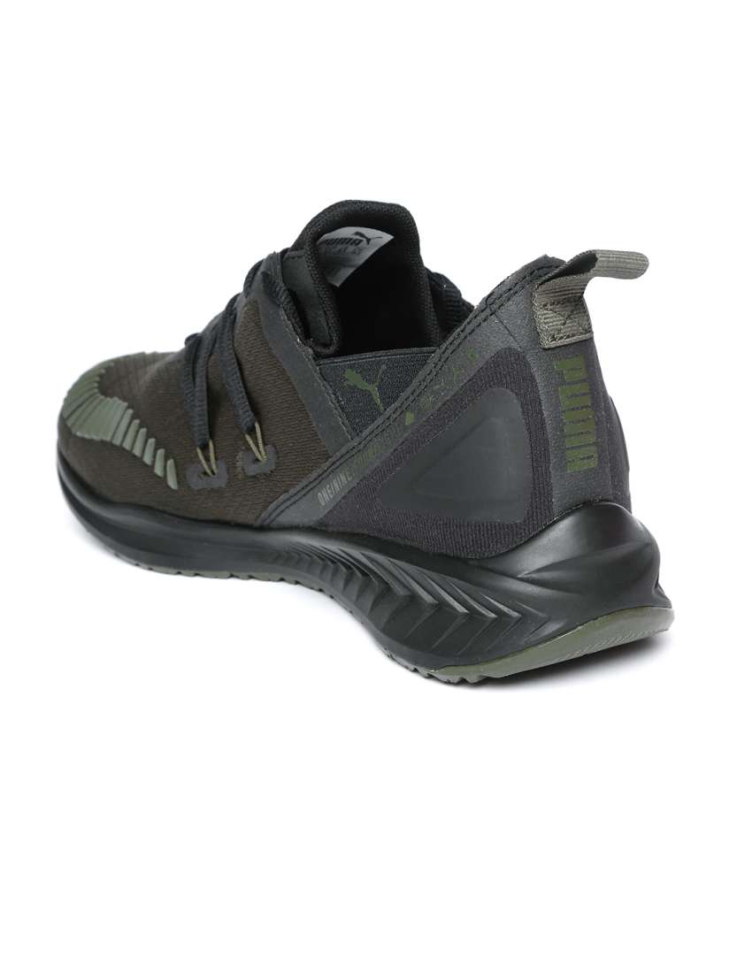 Buy Puma Men Olive Green Black IGNITE Ronin Unrest Running Shoes Sports Shoes for Men 8097809 Myntra