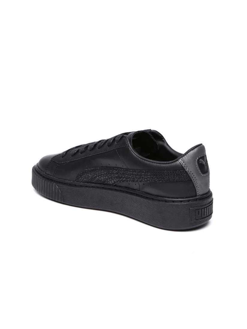 Puma platform euphoria black sneakers shop
