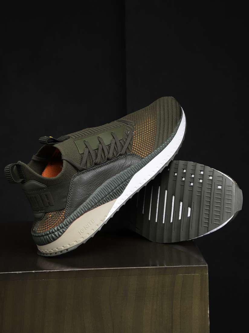 Buy Puma Unisex Olive Green TSUGI Jun CLRSHFT Sneakers Casual Shoes for Unisex 8097879 Myntra