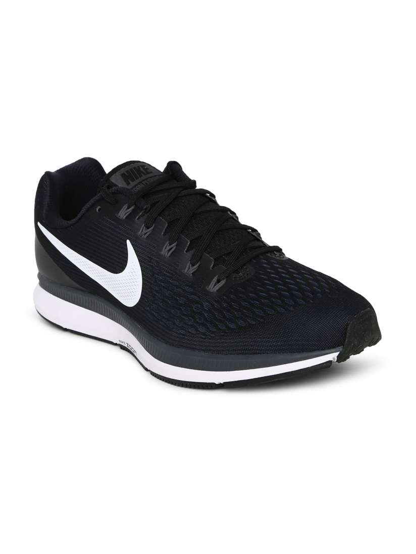 Buy Nike Men Black Air Zoom Pegasus 34 Running Shoes Sports Shoes for Men 8101705 Myntra
