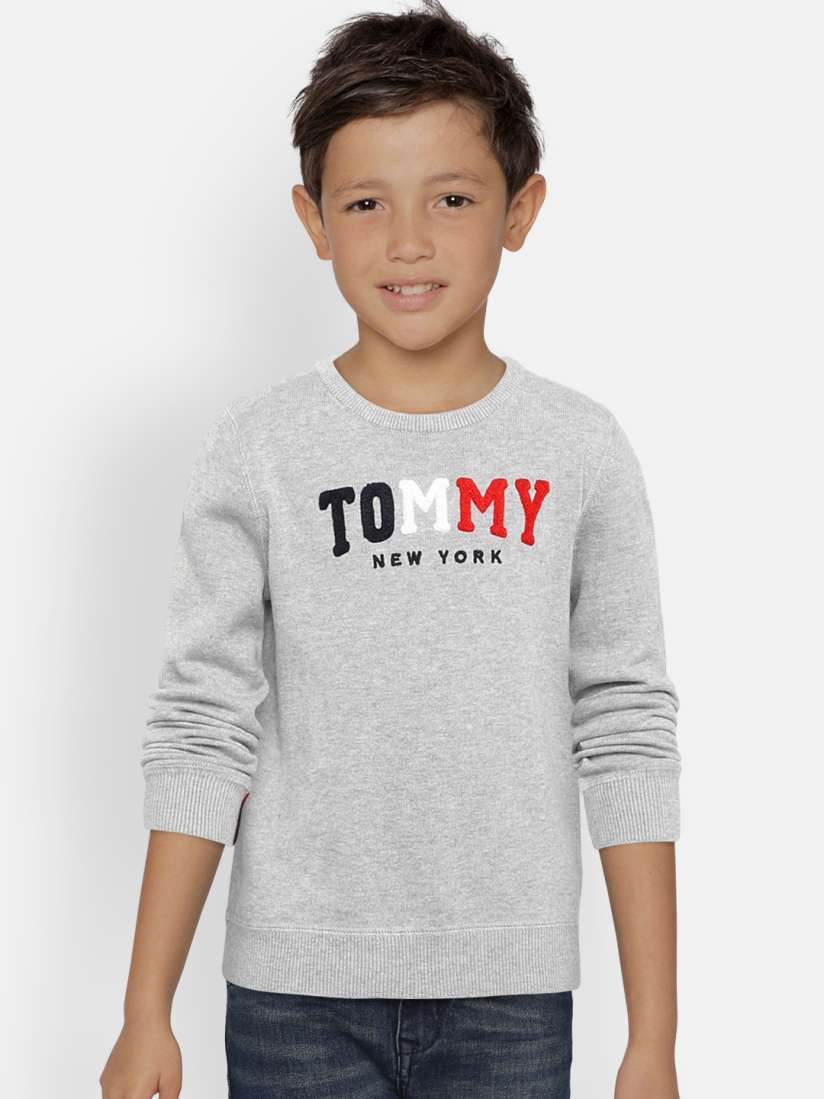 Boys gray sweaters cheap
