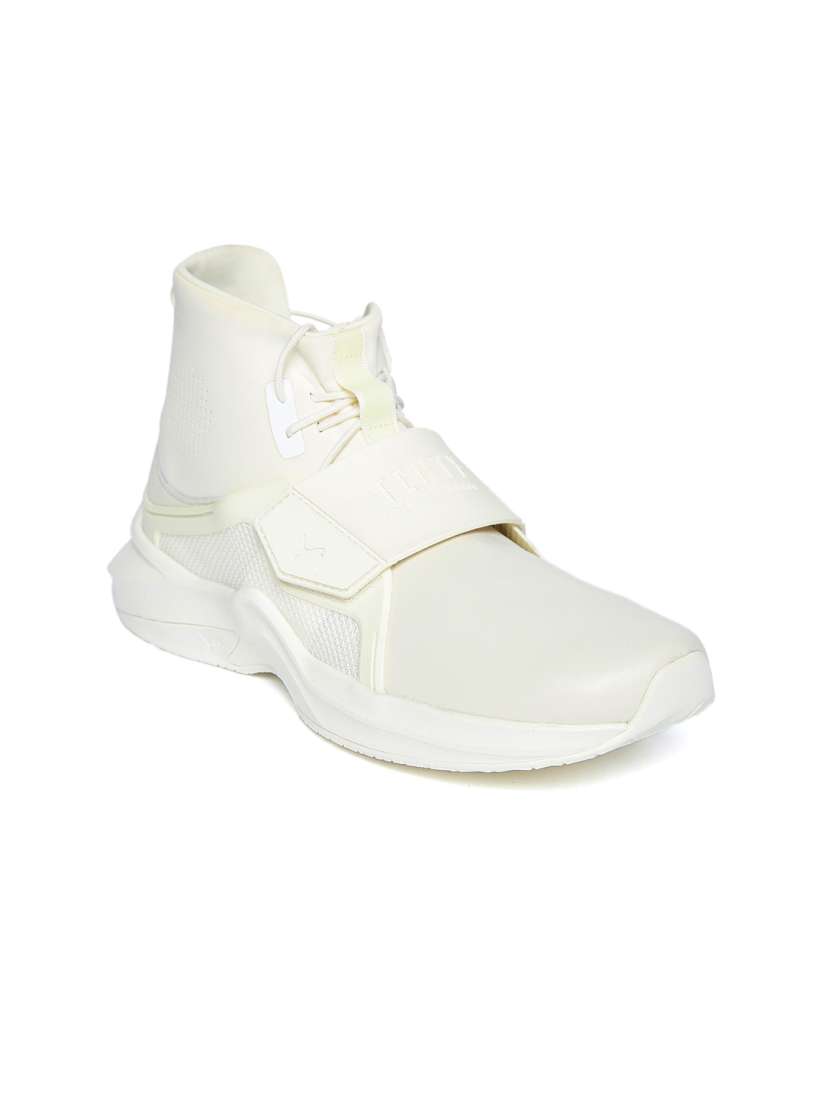 Buy Puma Women Off White The Trainer Hi By Fenty Mid Top Sneakers Casual Shoes for Women 8107647 Myntra