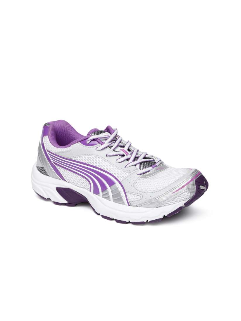 Buy Puma Women Grey Purple Exsis II Wn s IDP Running Shoes Sports Shoes for Women 8109509 Myntra