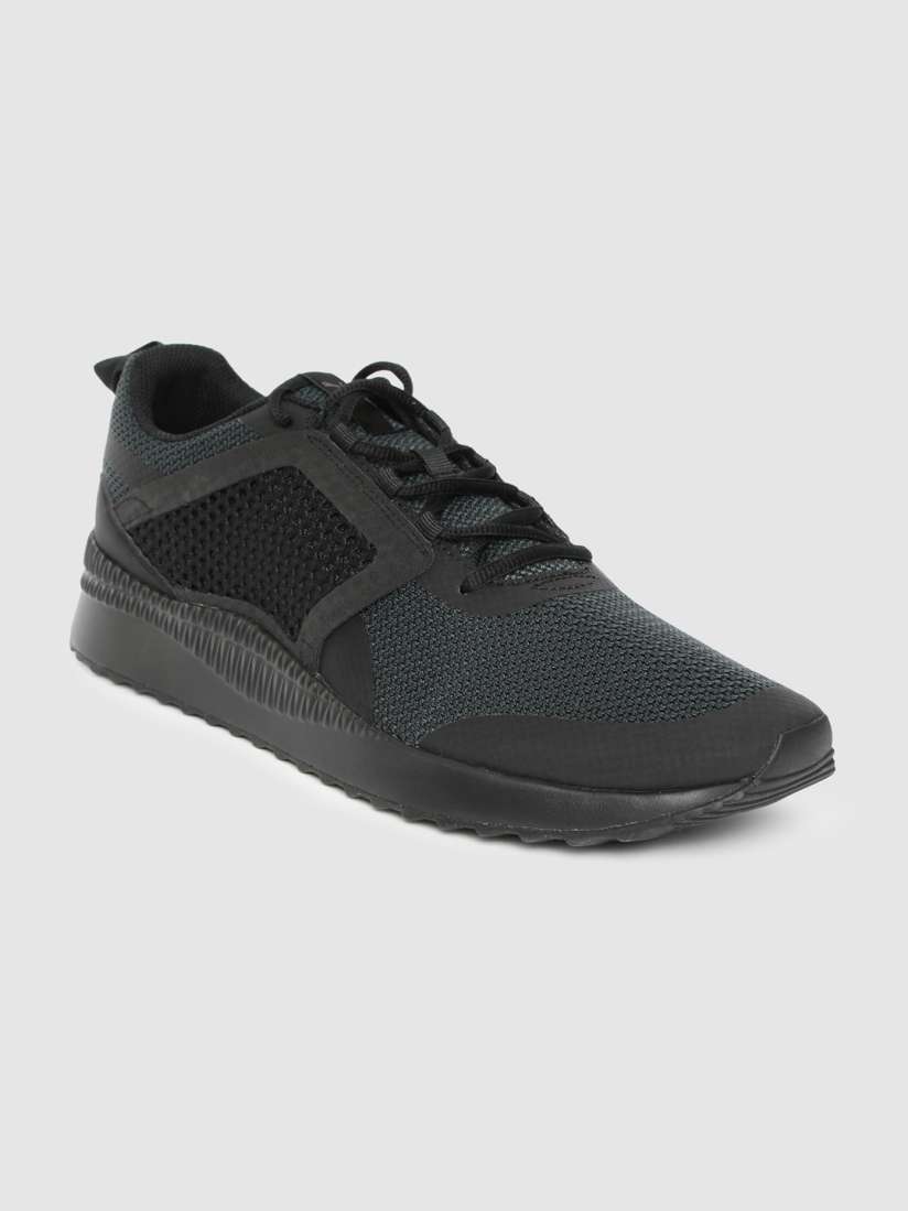 Puma pacer next black sneakers top