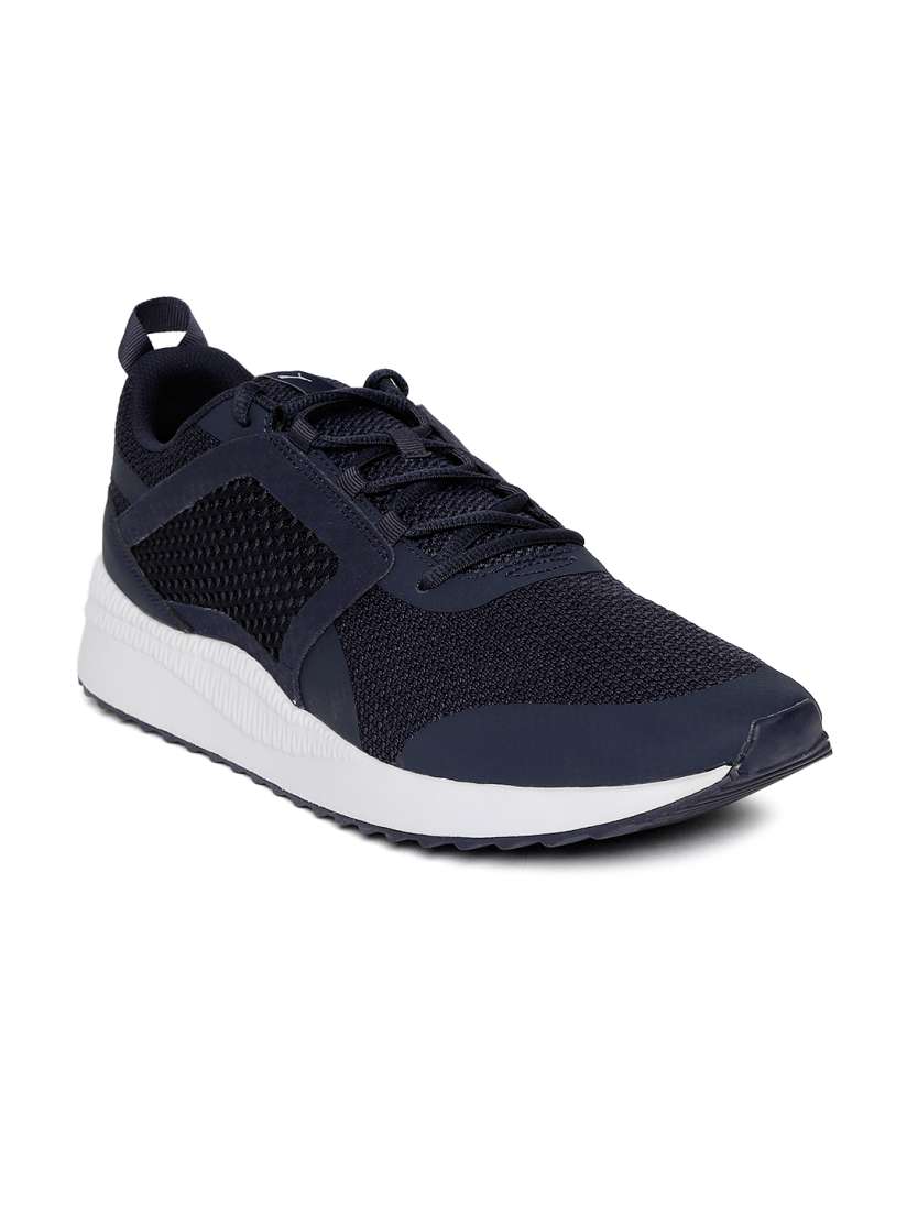 Buy Puma Unisex Navy Blue Woven Design Pacer Next Net Sneakers Casual Shoes for Unisex 8129061 Myntra
