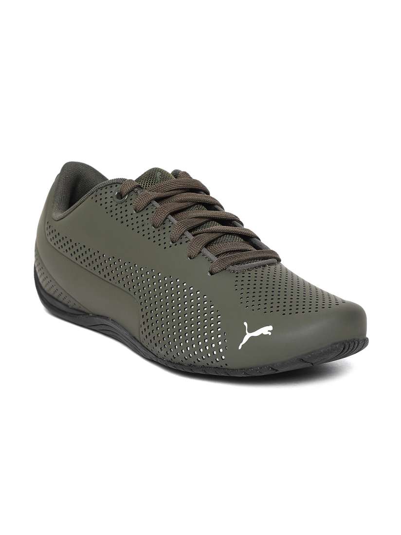 Puma drift cat olive shop