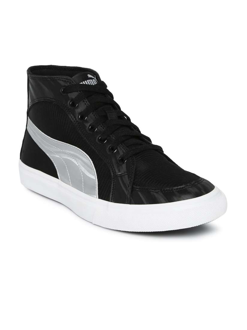 Buy Puma Men Black White Hip Hop Knit Styx IDP Mid top Sneakers Casual Shoes for Men 8129209 Myntra