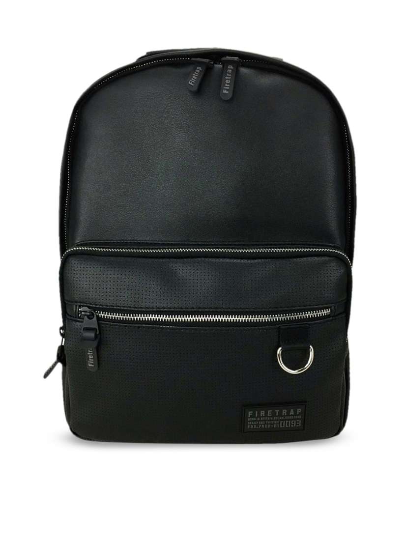 Firetrap leather backpack clearance