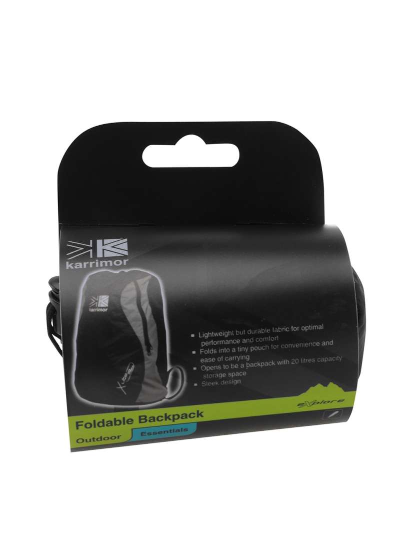 Buy Karrimor Unisex Black Packable Rucksack Rucksacks for Unisex 8161011 Myntra