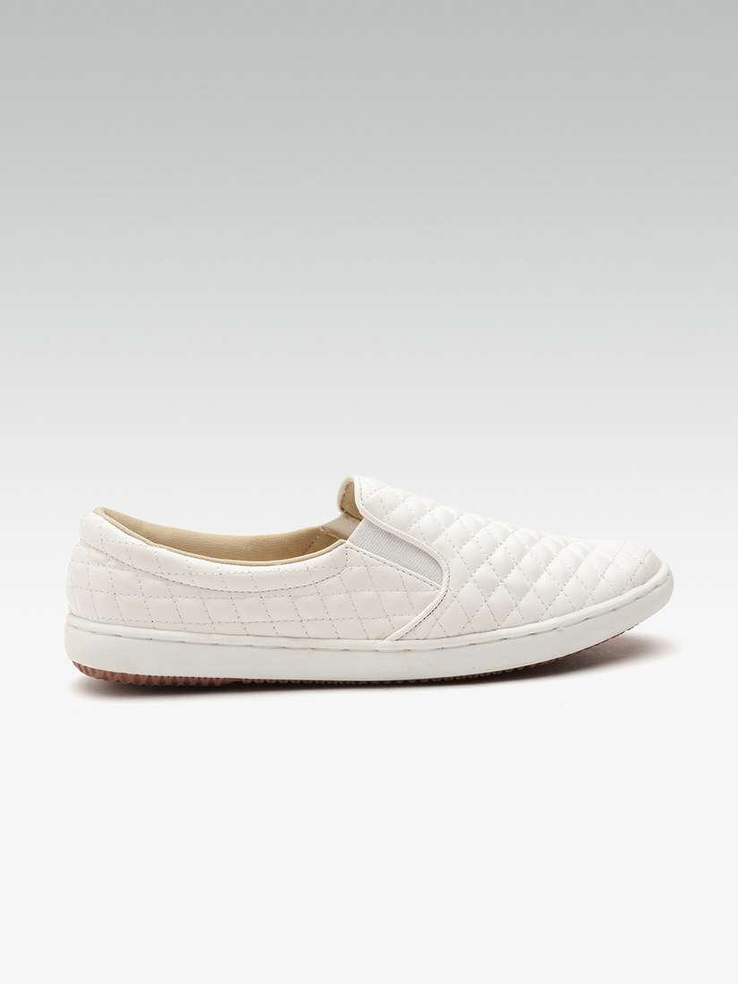Myntra Womens Quilted Slip On Sneaker Buy Carlton London Women