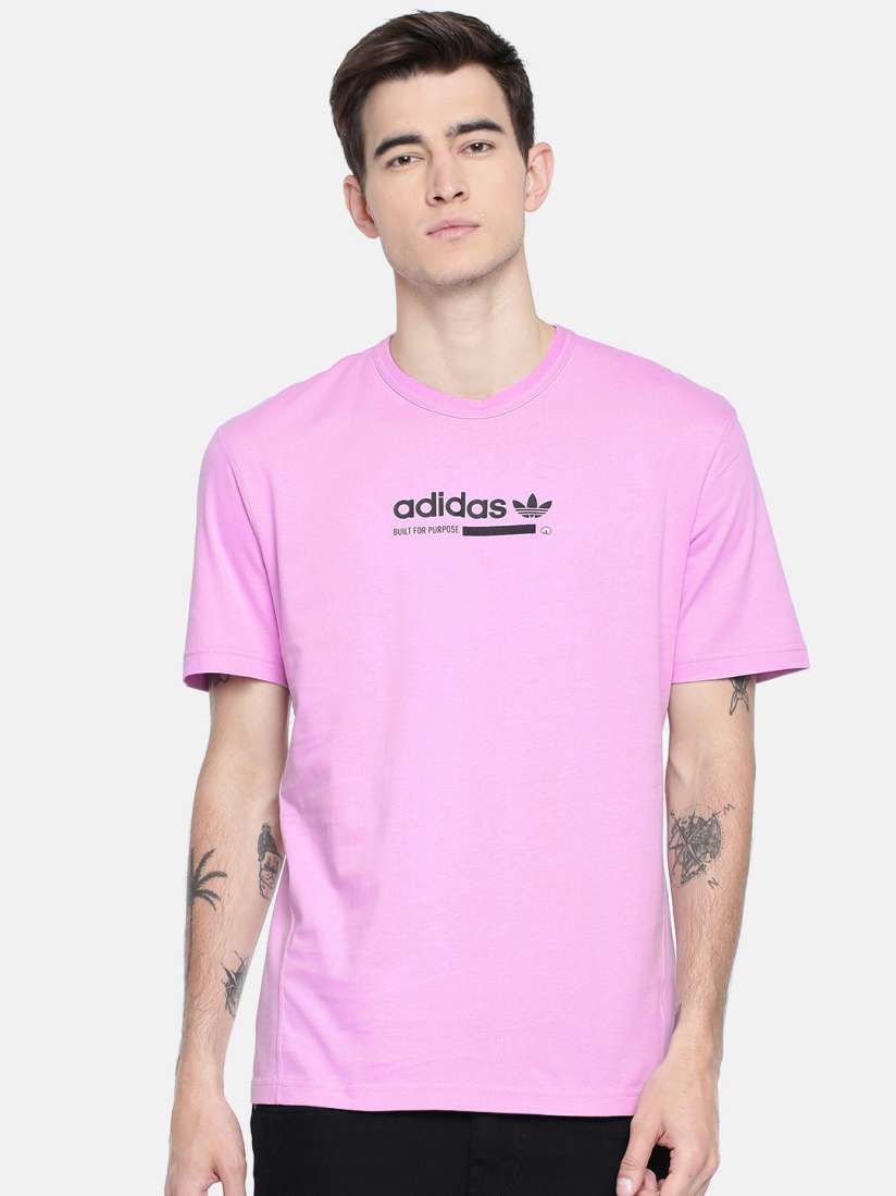 Buy Pink Printed Kaval Pure Cotton T shirt Tshirts for Men 8166305 Myntra