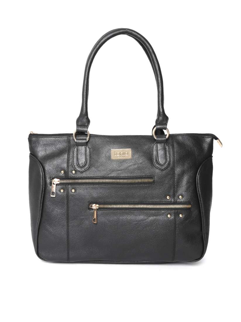 Buy ToniQ Black Solid Shoulder Bag Handbags for Women 8175187 Myntra