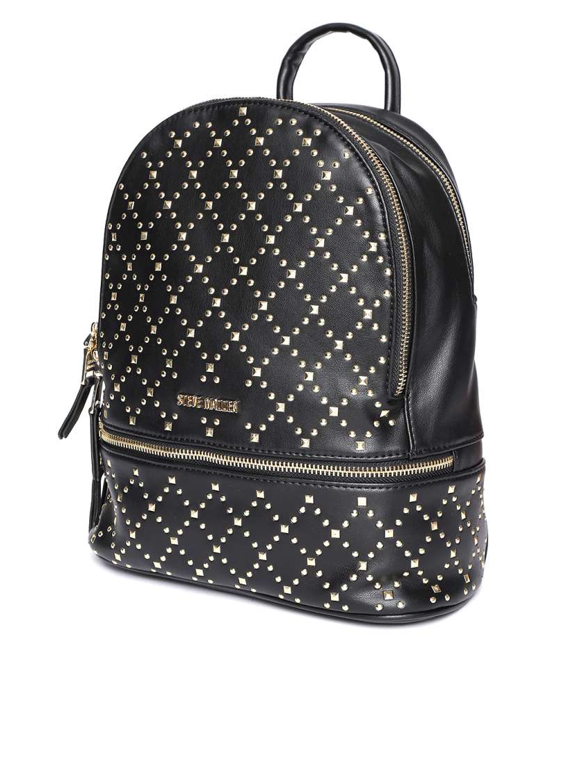 Steve madden black and white backpack new arrivals