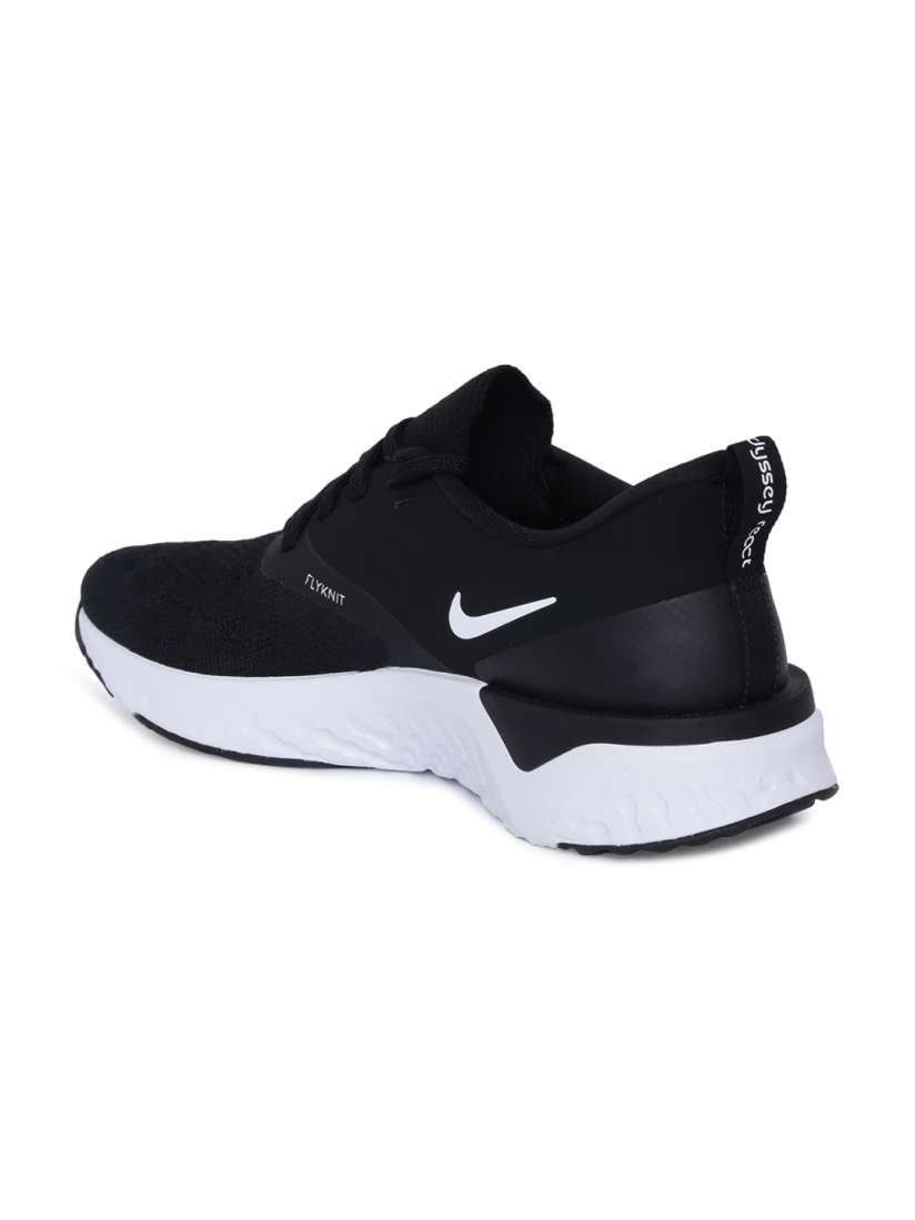 Buy Nike Men Black Odyssey React Flyknit 2 Running Shoes Sports Shoes for Men 8194057 Myntra