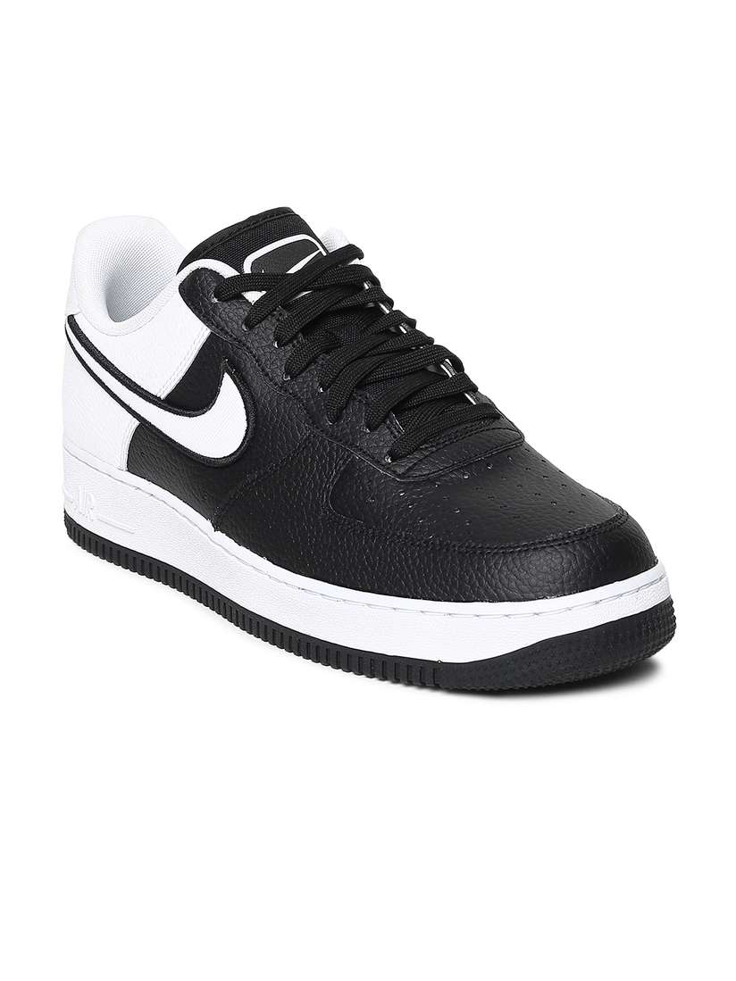 Buy Nike Men Black & White Air Force 1 