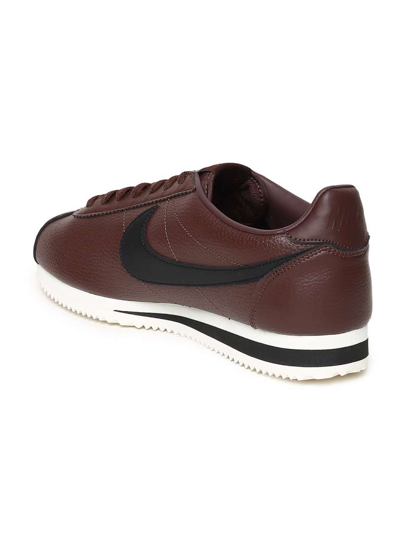 Nike leather sneakers for men shop