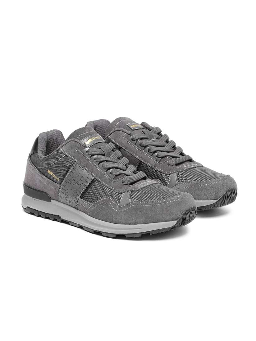 Buy GAS Men Grey Carl Shiny Nyx Sneakers Casual Shoes for Men 8221785 Myntra