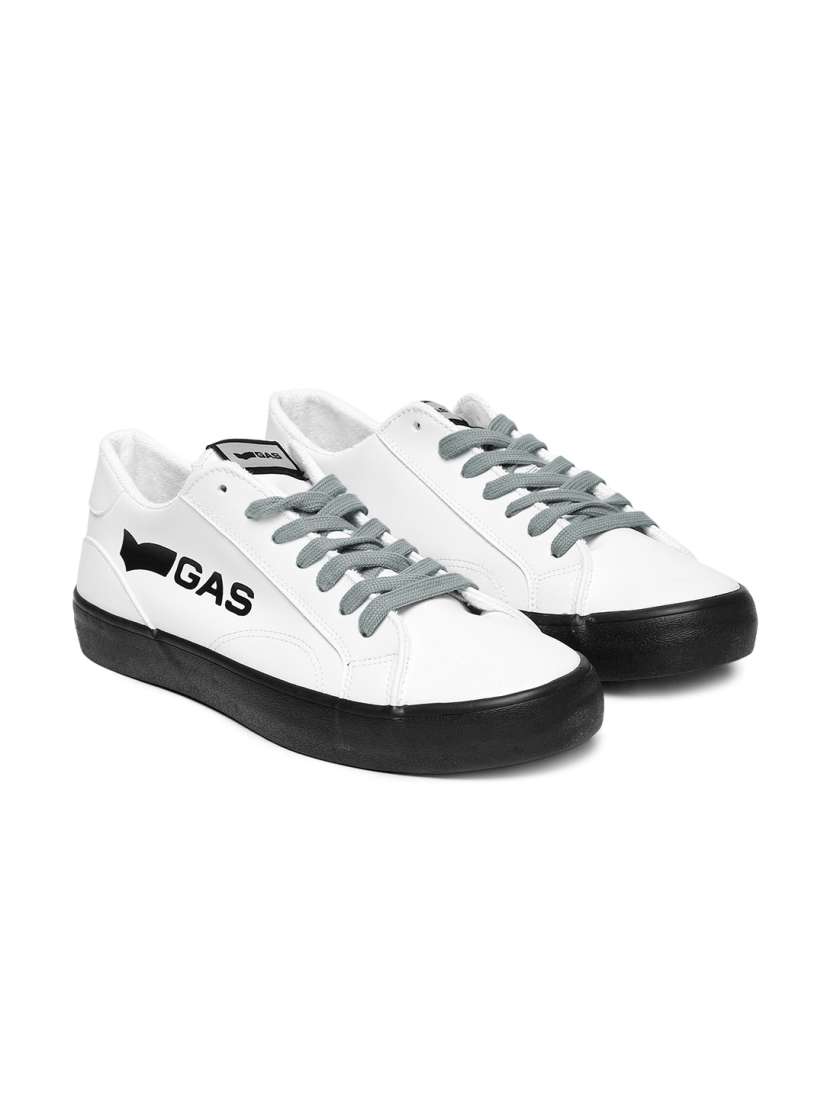 Buy GAS Men White Sneakers Casual Shoes for Men 8221795 Myntra