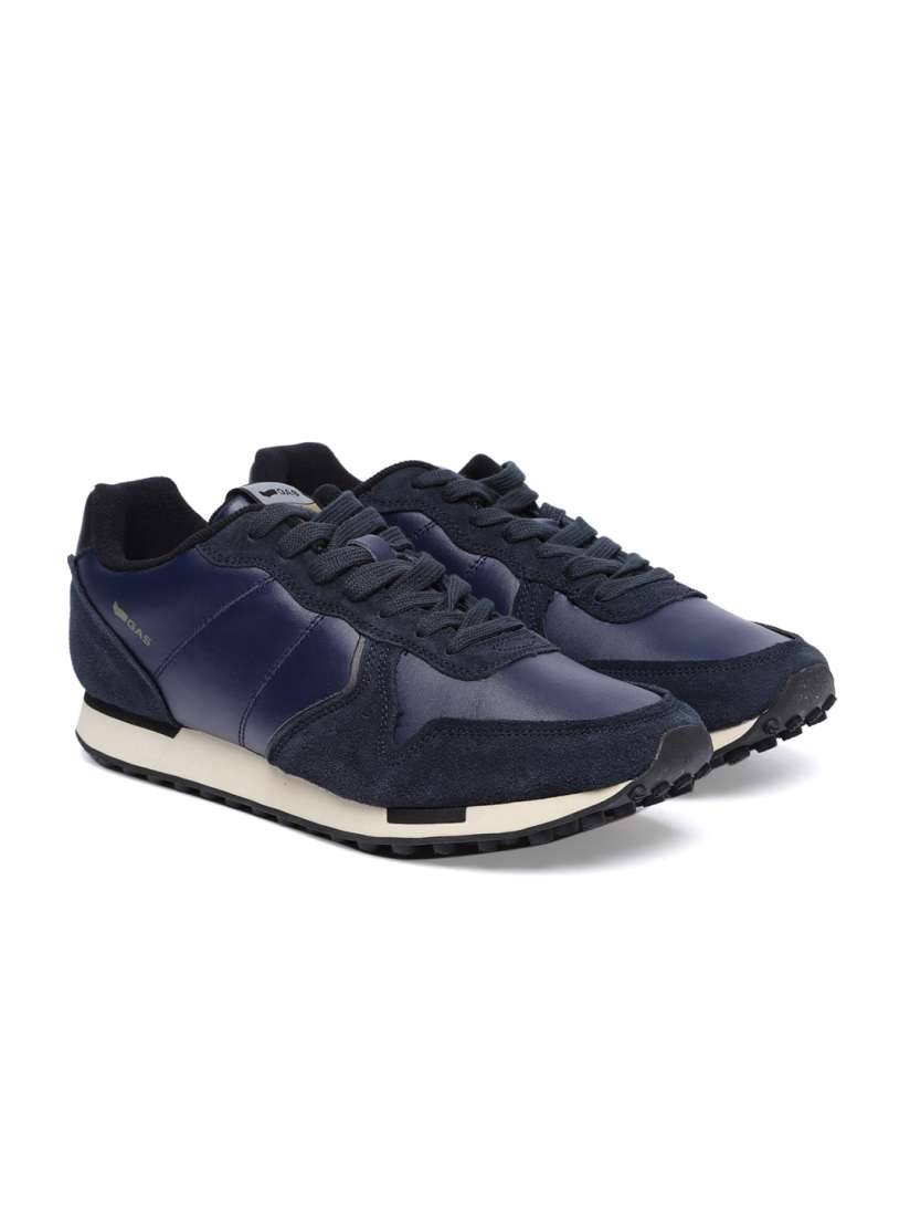 Gas navy blue sneakers deals