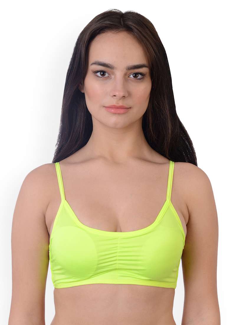 fluorescent bralette