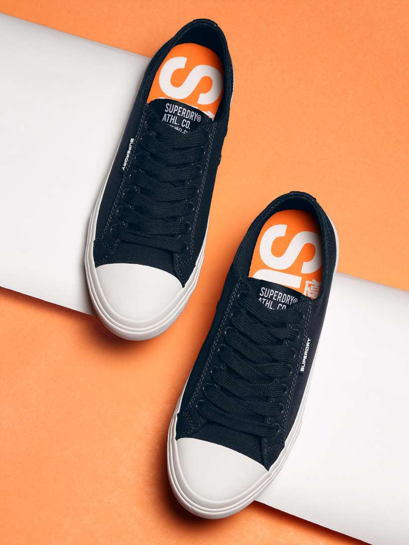 Superdry canvas shoes mens online