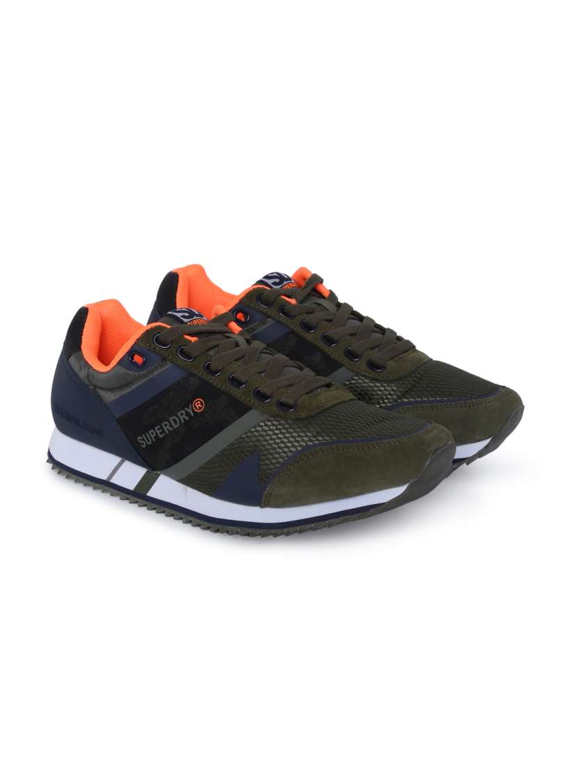 Buy Superdry Men Olive Green Navy Blue Sneakers Casual Shoes for Men 8229895 Myntra