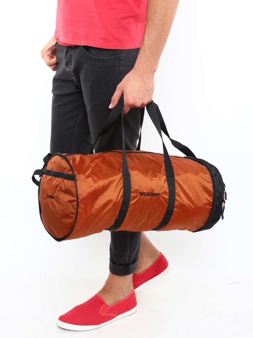 Buy Wildcraft Unisex Orange Foldable Duffle Bag Duffel Bag for Unisex 824906 Myntra