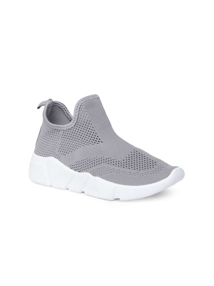 Buy Tresmode Women Grey Slip On Sneakers Casual Shoes for Women 8283293 Myntra