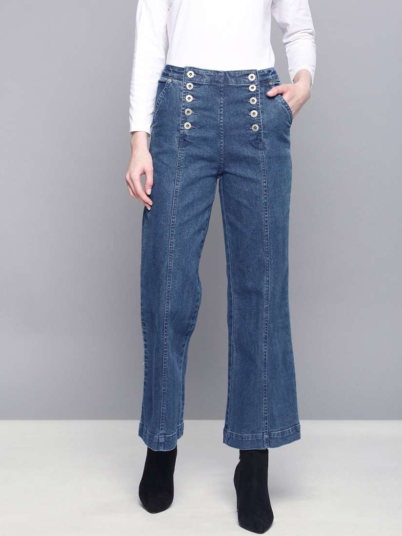 Myntra flared jeans shop