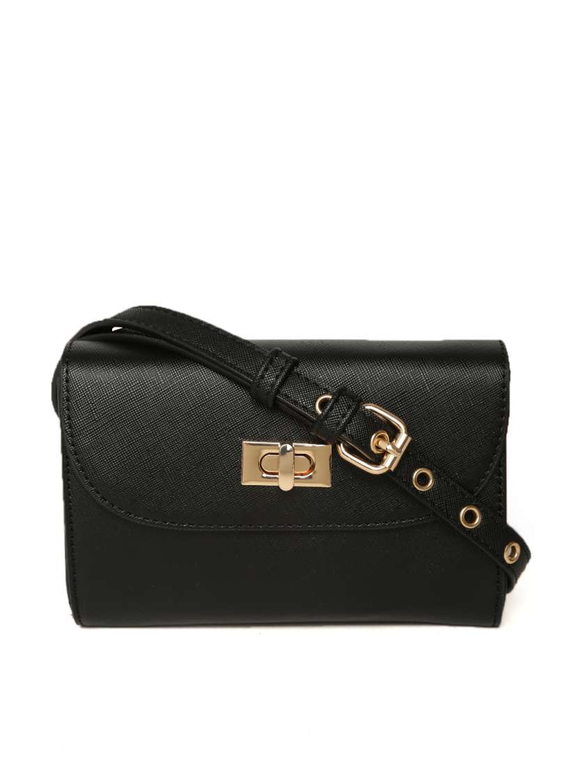 Forever 21 black fanny pack discount