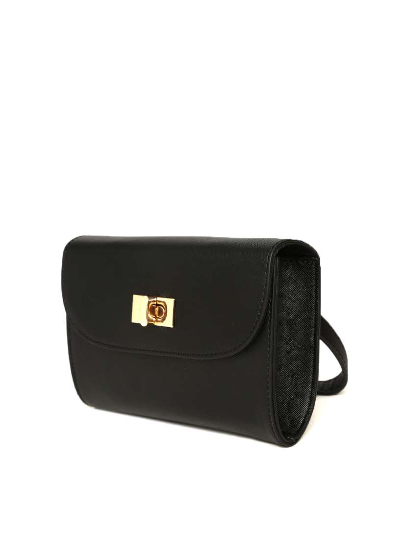 Buy FOREVER 21 Women Black Solid Fanny Pack Travel Accessory for Women 8332797 Myntra