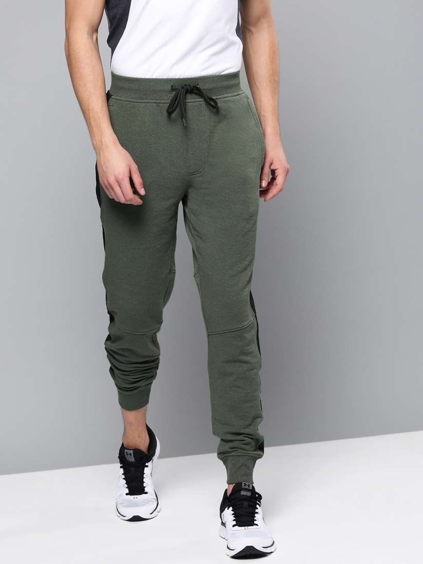 Under armour green joggers cheap