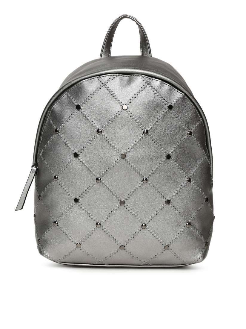 Buy Ginger by Lifestyle Women Grey Embellished Backpack Backpacks for Women 8334651 Myntra